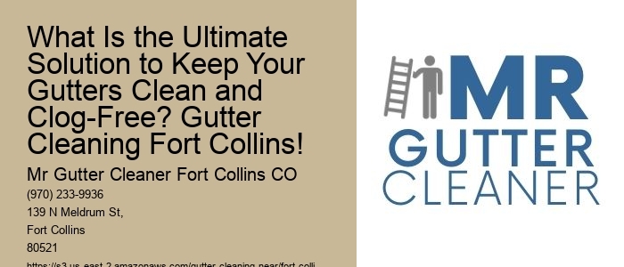 What Is the Ultimate Solution to Keep Your Gutters Clean and Clog-Free? Gutter Cleaning Fort Collins!